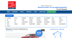 Desktop Screenshot of clubauto.fr